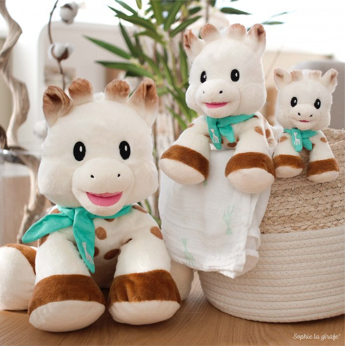 Vulli jucarie plus Girafa Sophie pufoasa maxi 35 cm 0m+ 08