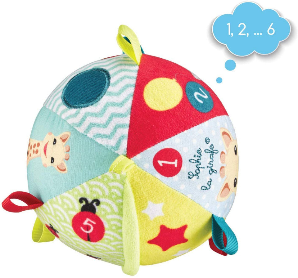 Vulli jucarie Prima mea minge plusata 3m+  02