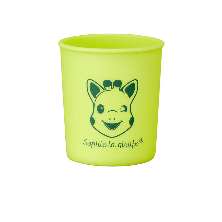 Vulli pahar silicon Girafa Sophie 6m+, Verde neon 480005 01 Imagine principală a produsului