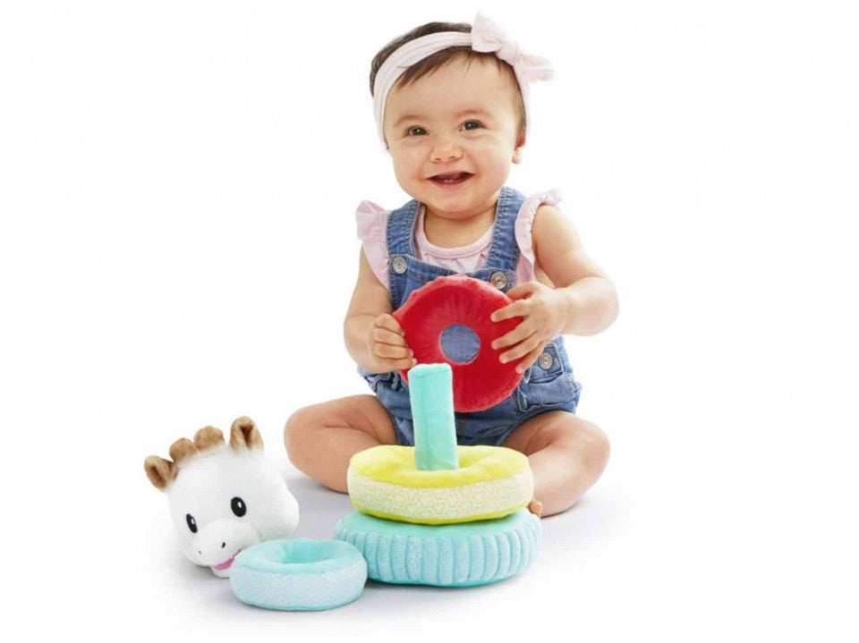 Vulli Sophie piramida senzoriala din plus Girafa Sophie 6m+ 0 3