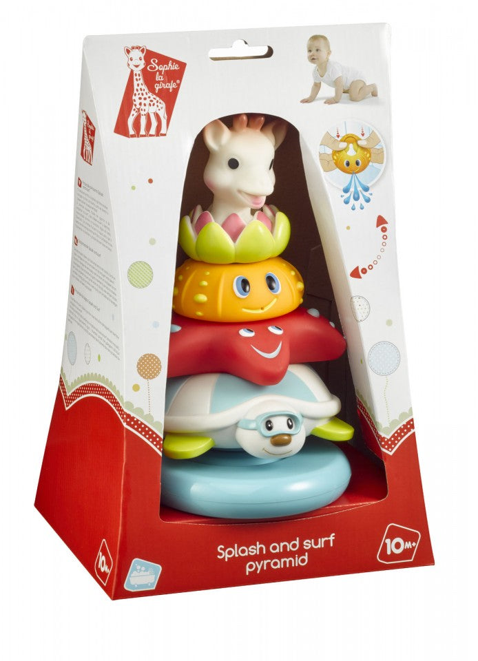 Vulli Sophie jucarie baie piramida Splash&Surf 10m+ 523423 02