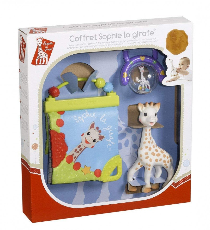 Vulli Sophie set cadou jucarii si activitati Fresh Touch 0m+ 01