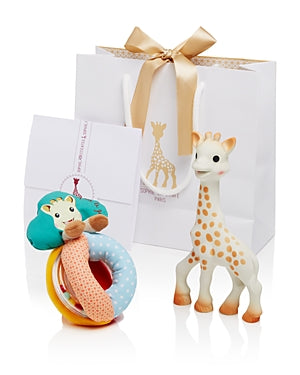 Vulli Sophie set cadou Sophie-sticat Girafa Sophie 03