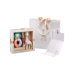 Vulli Sophie set cadou Sophie-sticat Girafa Sophie 02