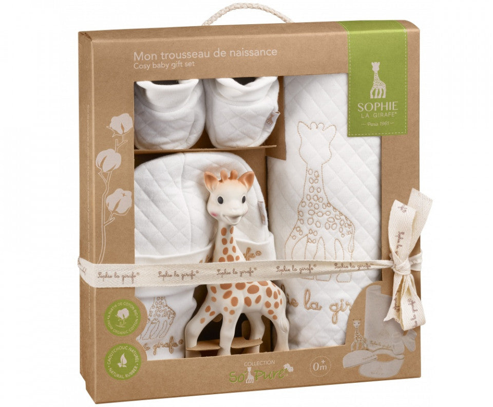Vulli Sophie set cadou trusou nou-nascut So pure 0m+ 220129 01 Imagine principală a produsului