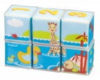 Vulli Sophie set jucarie de baie 6 cuburi Fresh Touch 10m+ 02