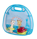 Vulli Sophie set jucarii de baie in plasa 10m+, Girafa Sophie 01