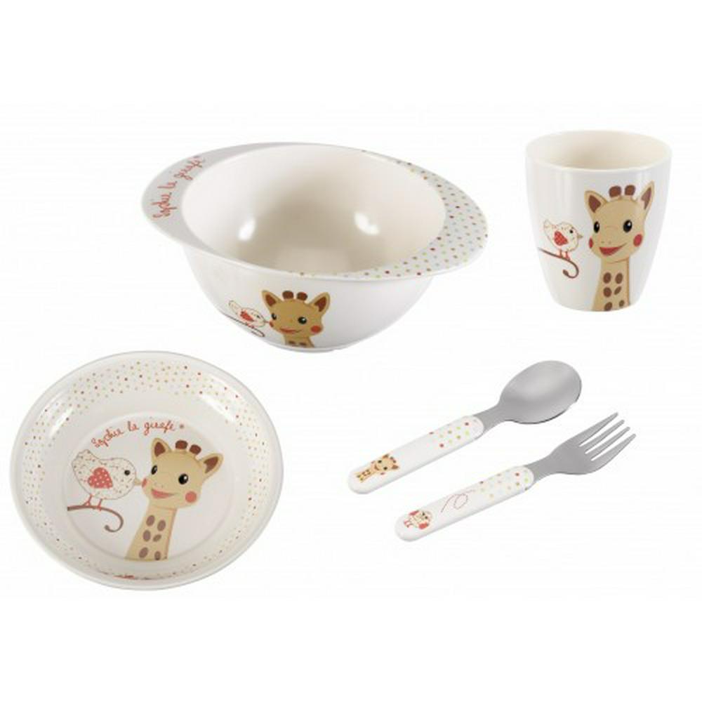 Vulli Sophie set pentru masa melamina 6m+ 460006 01 Imagine principală a produsului