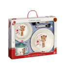 Vulli Sophie set pentru masa melamina 6m+, Kiwi  01