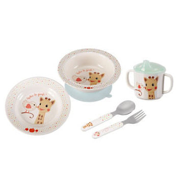 Vulli Sophie set pentru masa melamina 6m+