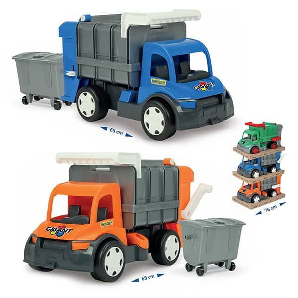 Wader camion de gunoi Gigant 12m+ Portocaliu