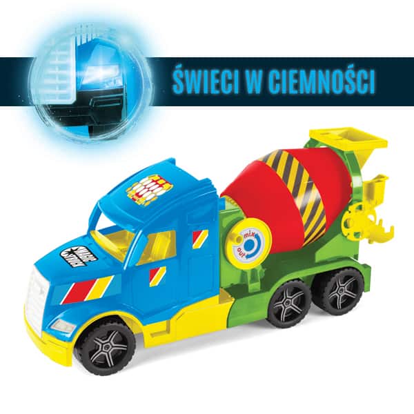 Wader camion Magic Truck Basic 58.5 cm 3 ani+ Betoniera