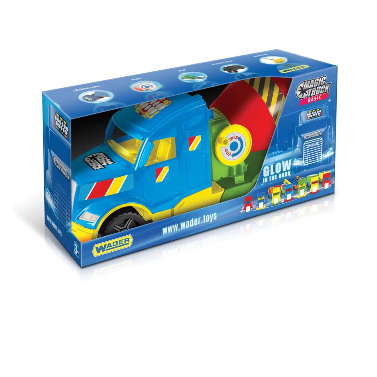 Wader camion Magic Truck Basic 58.5 cm 3 ani+ Betoniera