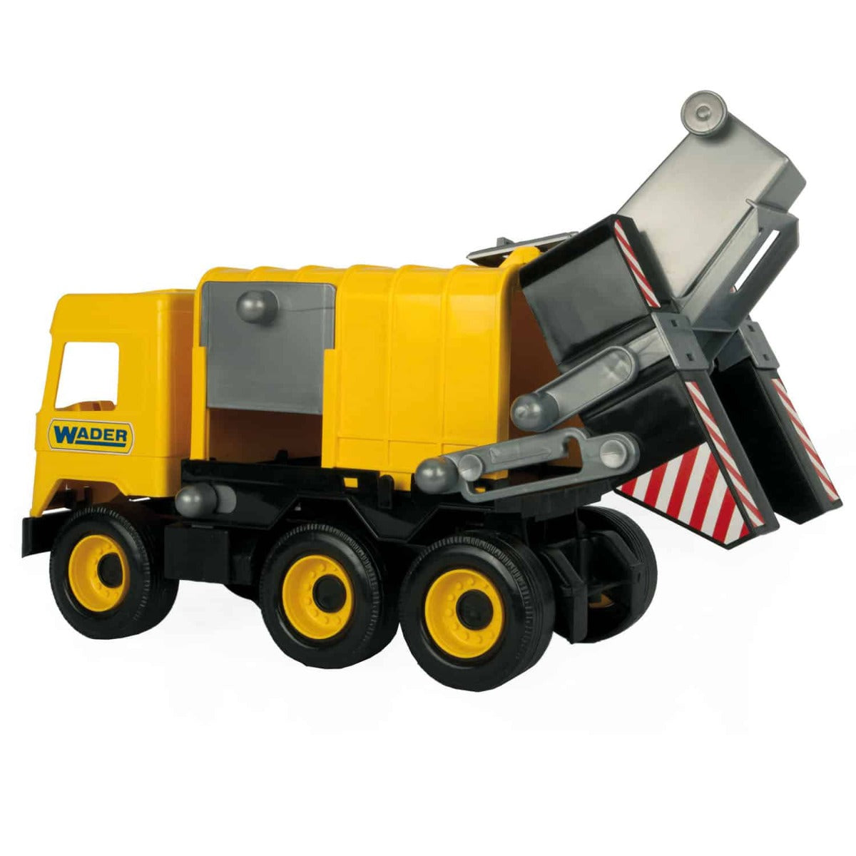 Wader camion Middle Truck Masina de gunoi 43 cm 3 ani+ Galben