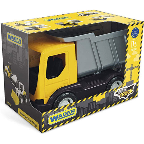 Wader camion Tech Truck basculanta 23 cm 12m+ Galben