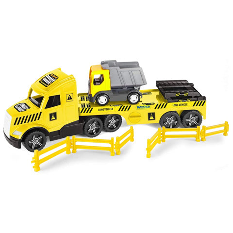 Wader camion tractare Magic Truck Technic 79 cm 3 ani+