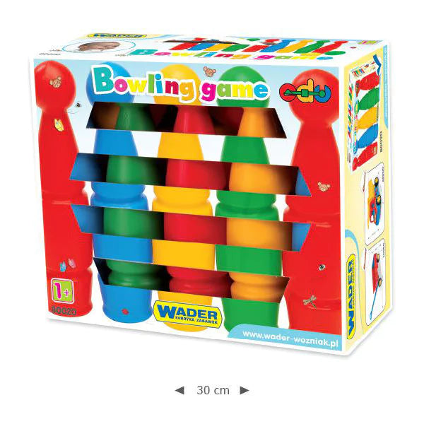 Wader set bowling de 9 bucati in cutie 12m+
