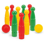 Wader set bowling de 9 bucati in cutie 12m+