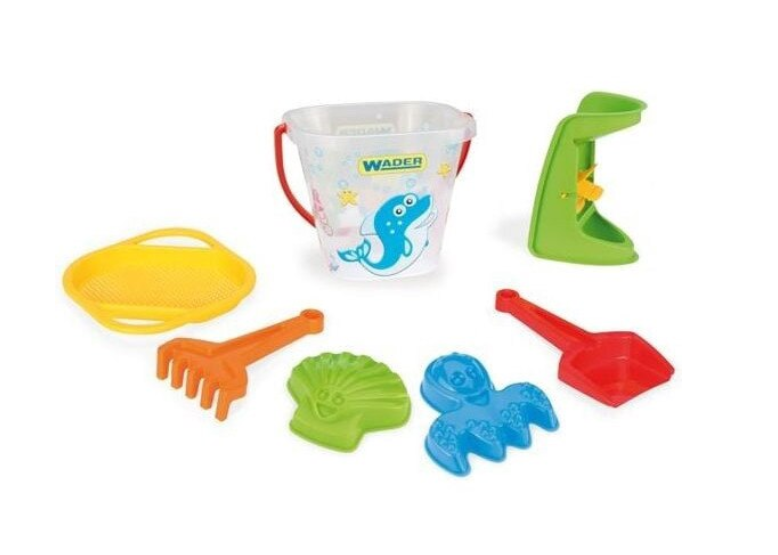 Wader set jucarii de nisip 7 piese 12m+ Aquarium