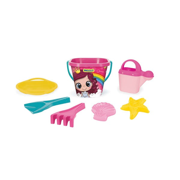 Wader set jucarii de nisip 7 piese 12m+ Princess Imagine principală a produsului