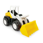 Wader tractor Tech Truck cu incarcator frontal 27 cm 12m+ Galben
