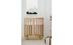 Waldin patut din lemn oval evolutiv 7in1 cu saltea