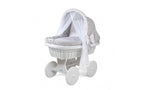 Waldin set cos cu saltea si accesorii 0m+ White