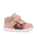 Biomecanics pantofi fete BioTEX Wider captusiti cu lana 19-26 Sauvage Petalo cu paiete