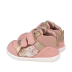 Biomecanics pantofi fete BioTEX Wider captusiti cu lana 19-26 Sauvage Petalo cu paiete