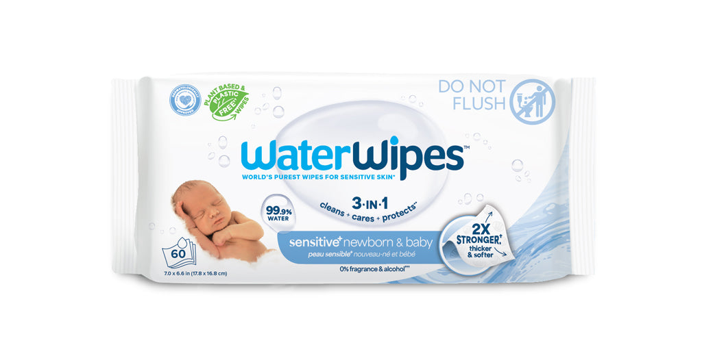 WaterWipes servetele umede 3in1 Sensitiv  60 buc