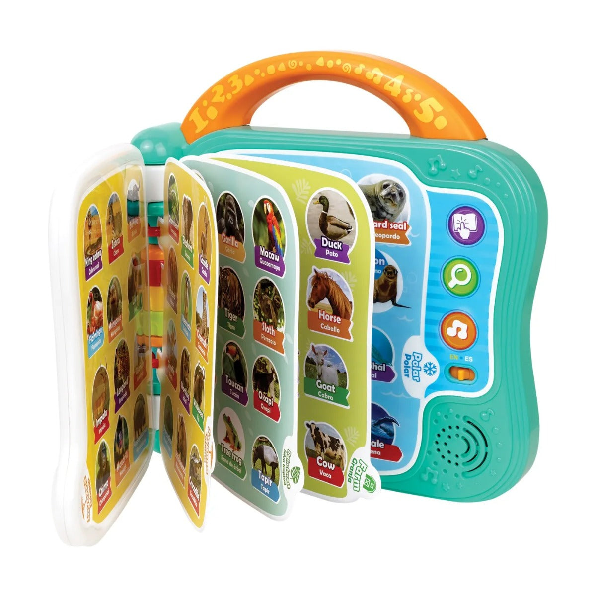 Winfun carticica bilingva pentru invatarea animalelor 18m+