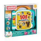 Winfun carticica bilingva pentru invatarea animalelor 18m+