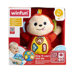 Winfun jucarie canta si invata cu maimutica 3m+