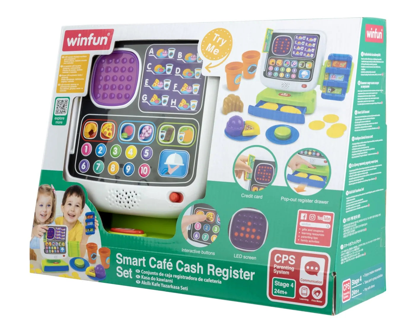 Winfun jucarie casa de marcat 24m+