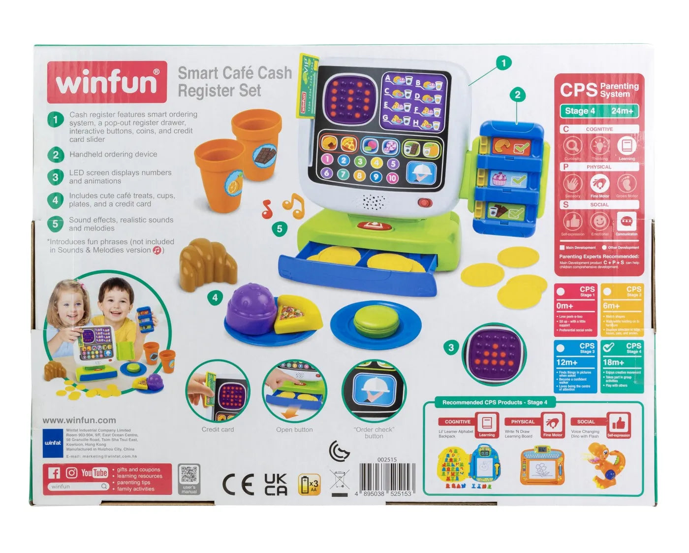 Winfun jucarie casa de marcat 24m+