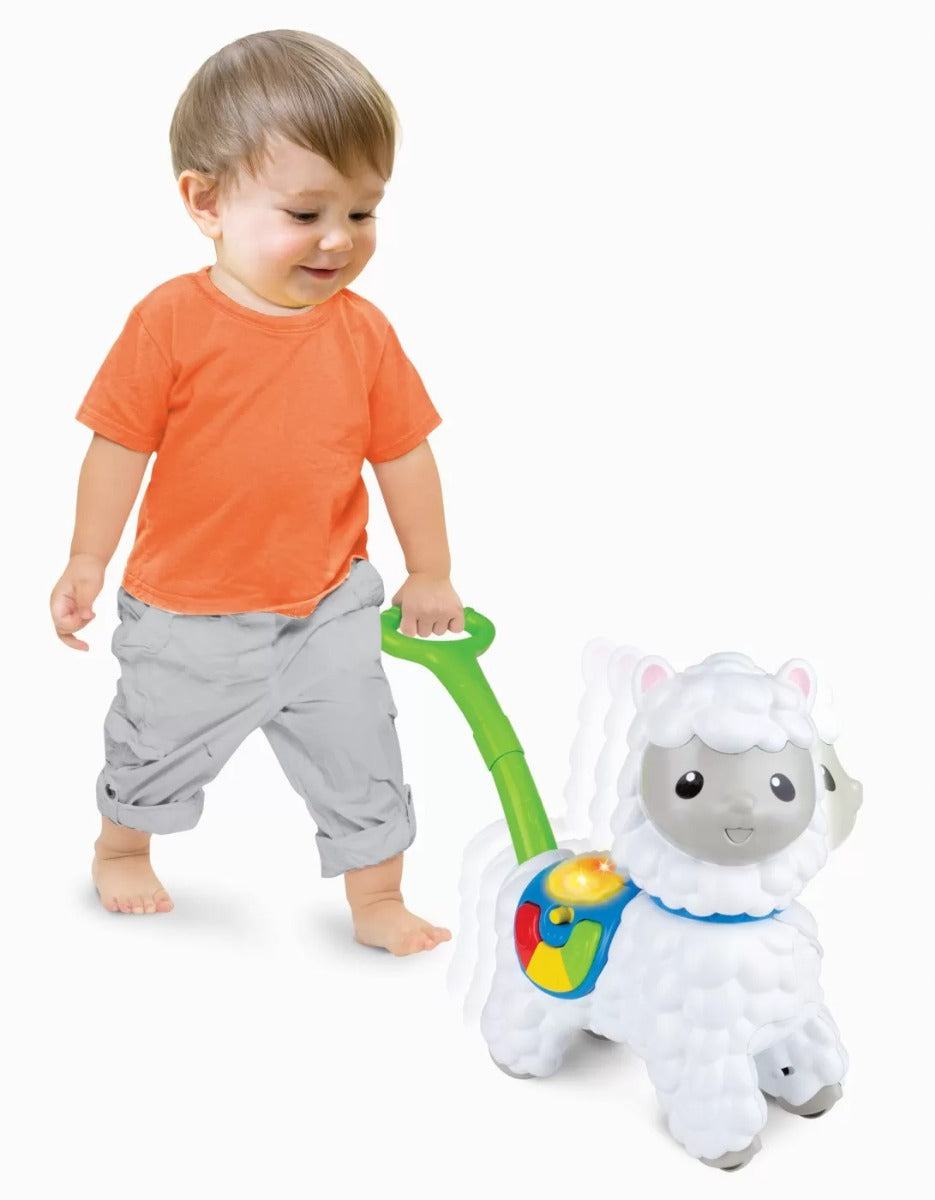 Winfun jucarie de impins 12m+ Alpaca