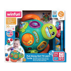 Winfun jucarie de tras testoasa cu forme 12m+