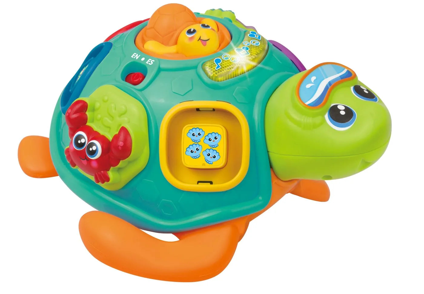 Winfun jucarie de tras testoasa cu forme 12m+