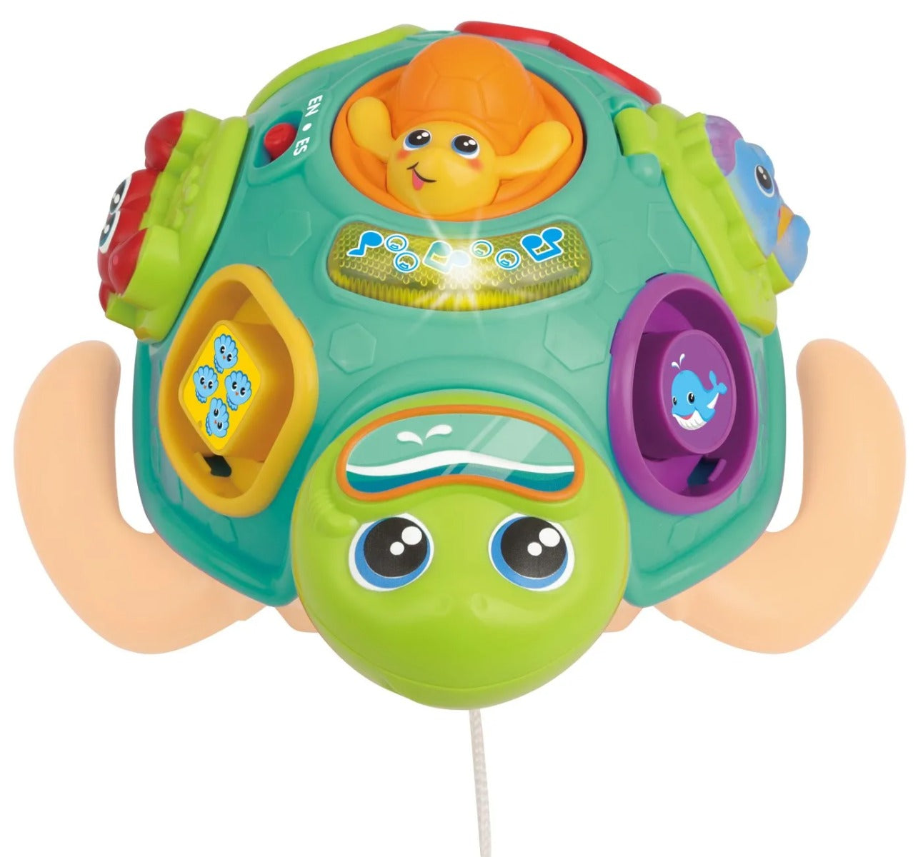 Winfun jucarie de tras testoasa cu forme 12m+