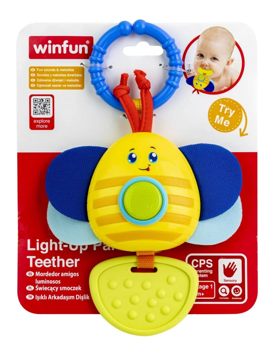 Winfun jucarie dentitie albinuta 0m+
