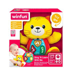 Winfun jucarie interactiva Canta si Invata cu pisicuta Kelsey 3m+