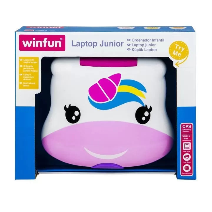 Winfun jucarie lepatop unicorn 12m+