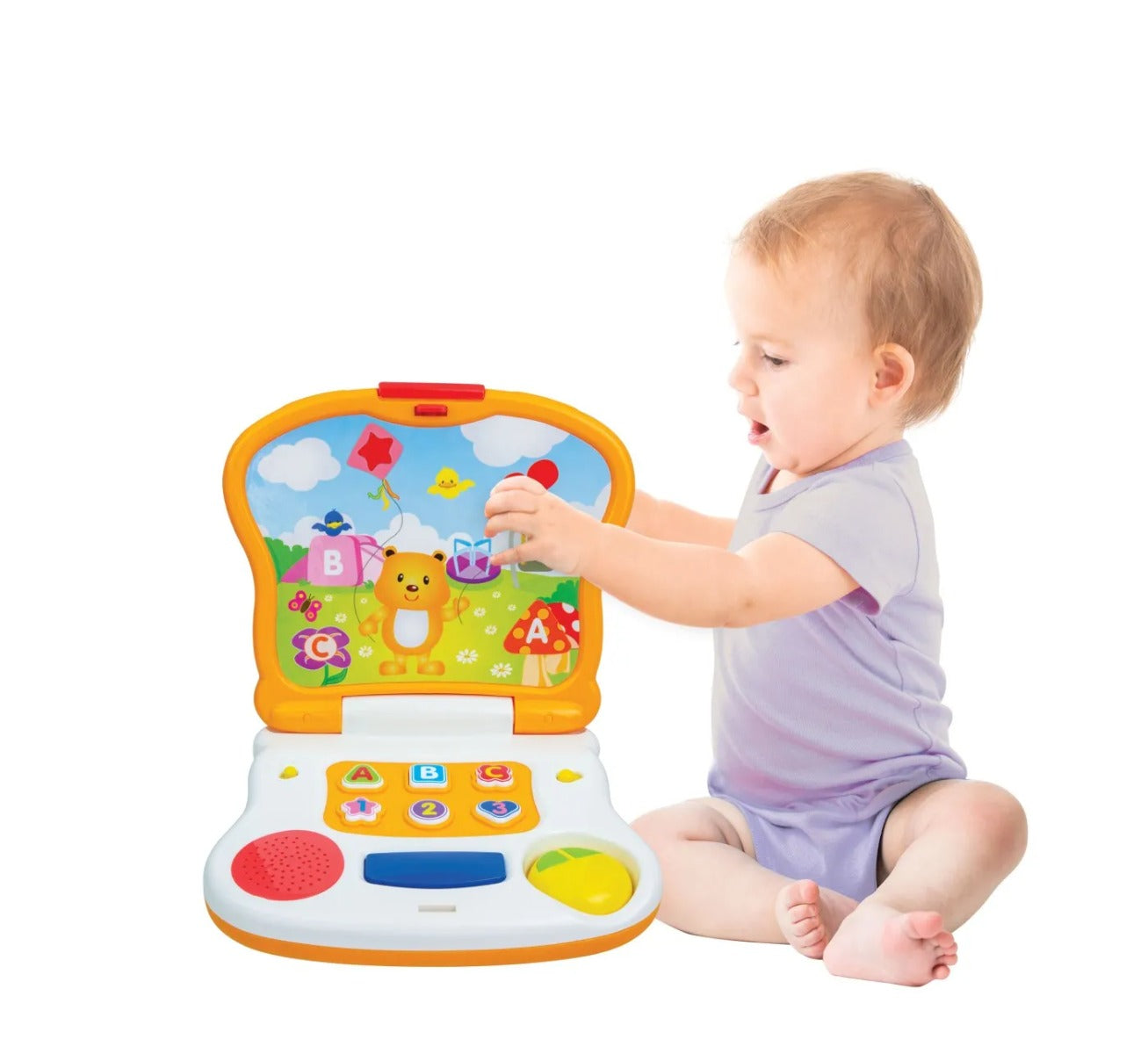 Winfun jucarie lepatop ursulet 12m+