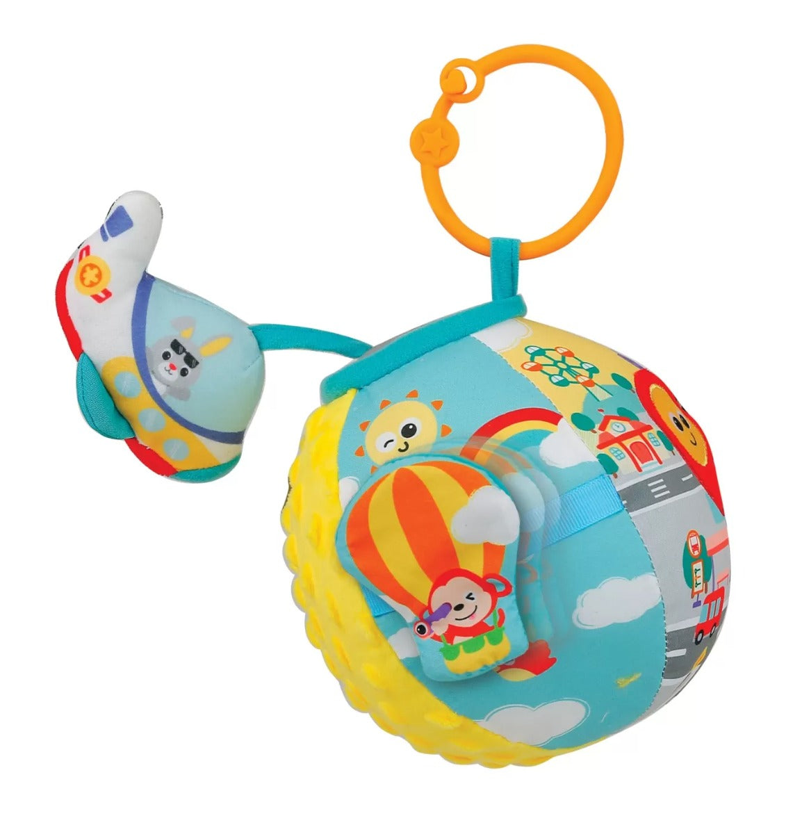Winfun jucarie minge din material textil 3m+