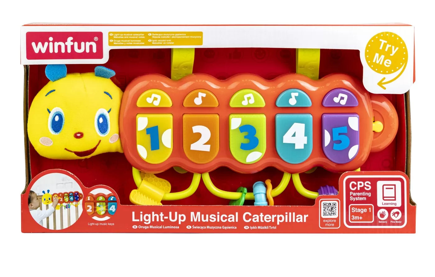 Winfun jucarie omida cu sunete si lumini 3m+
