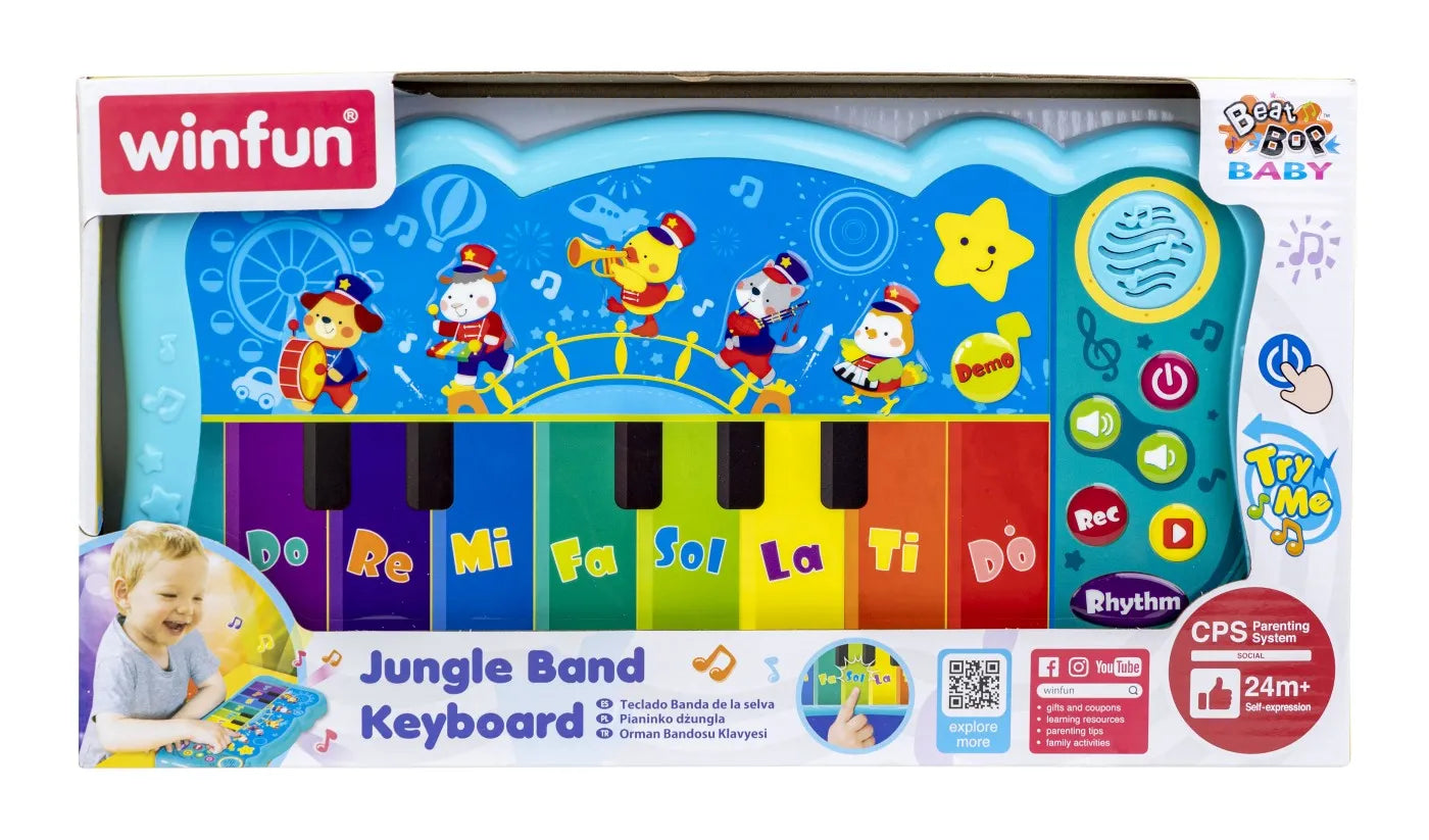Winfun jucarie orga muzicala 24m+