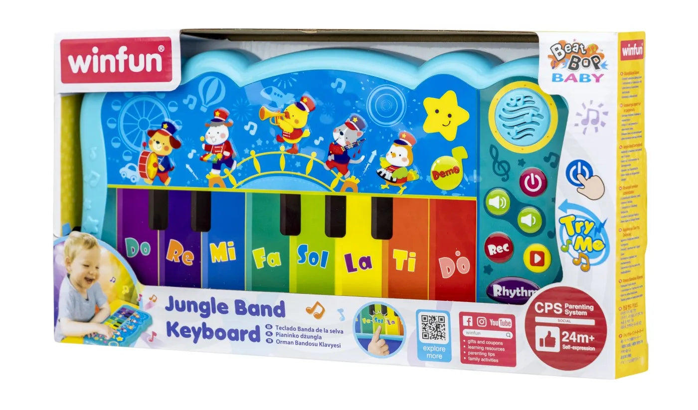 Winfun jucarie orga muzicala 24m+