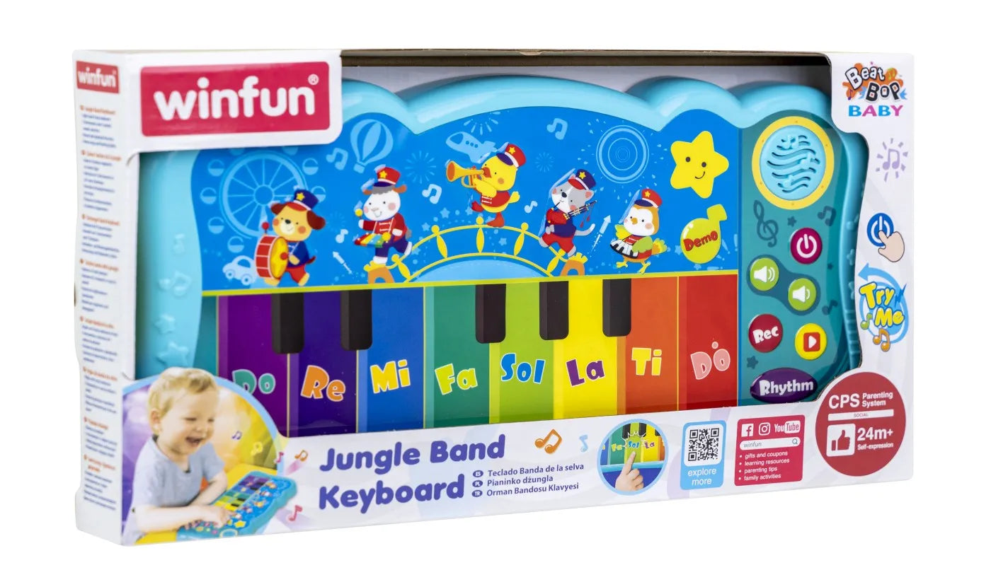 Winfun jucarie orga muzicala 24m+