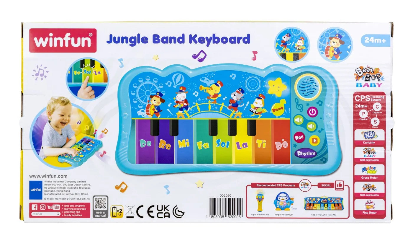 Winfun jucarie orga muzicala 24m+