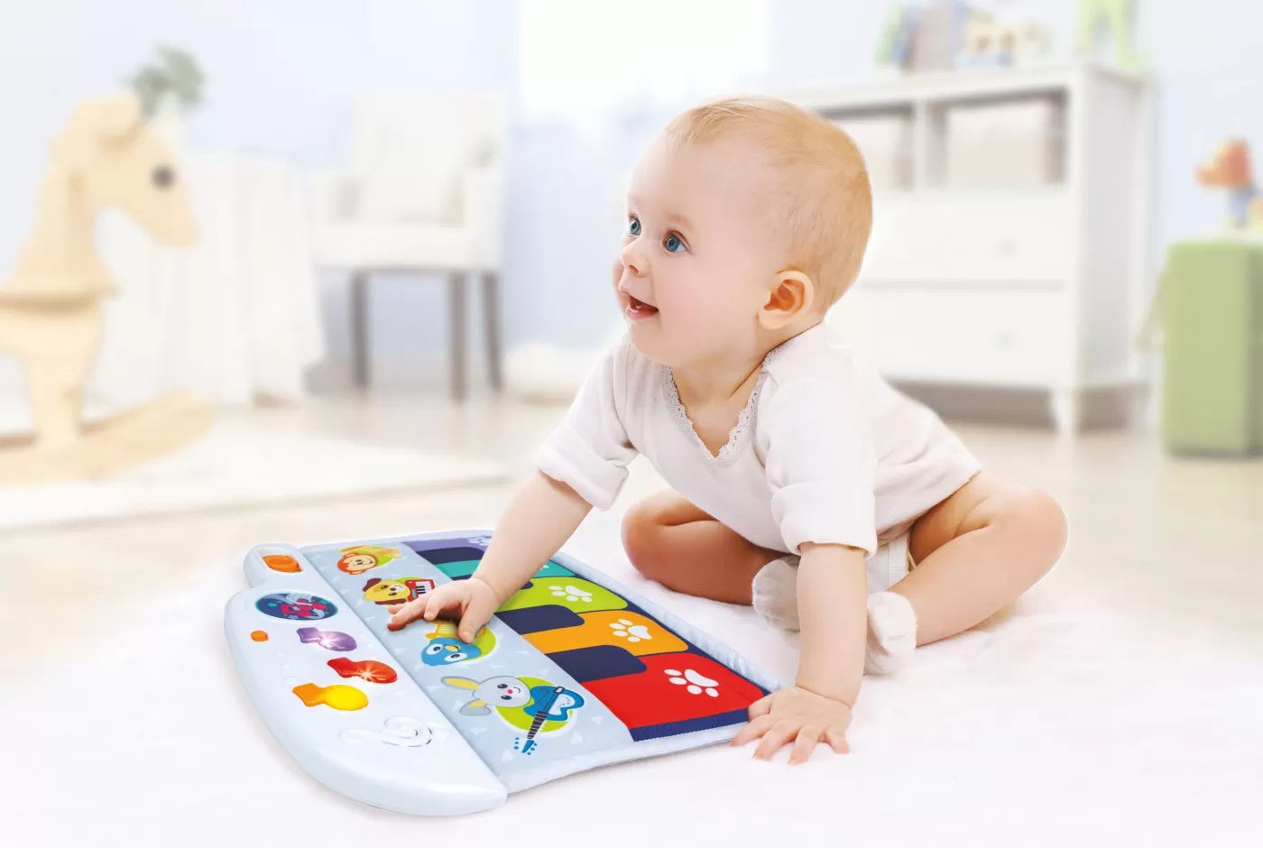 Winfun jucarie pian cu sunete si lumini 0m+